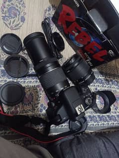 Canon EOS Rebel T6i (6Ti) DSLR Camera with 300mm Lens