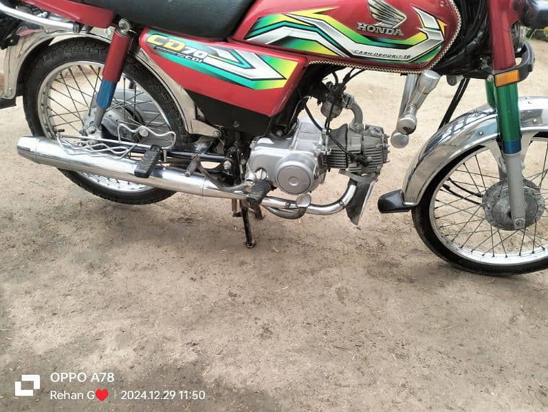 Honda Cd 70 for sale applied for registration 1