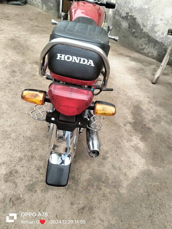 Honda Cd 70 for sale applied for registration 5