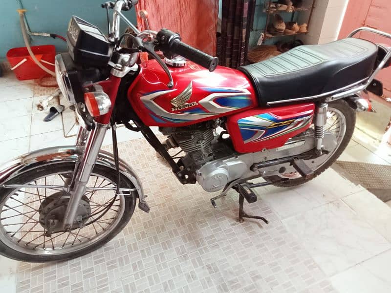 Honda 125 model 2022 Karachi number 0