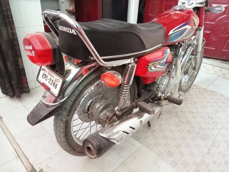 Honda 125 model 2022 Karachi number 2