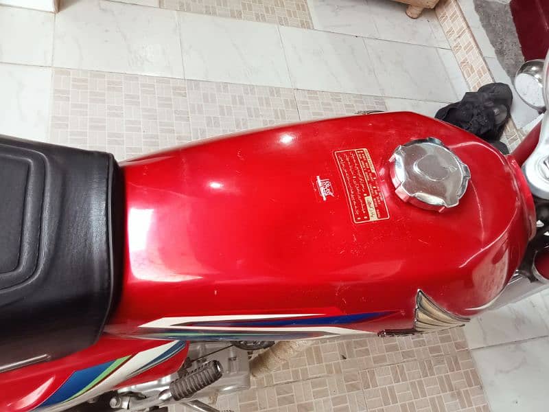 Honda 125 model 2022 Karachi number 4