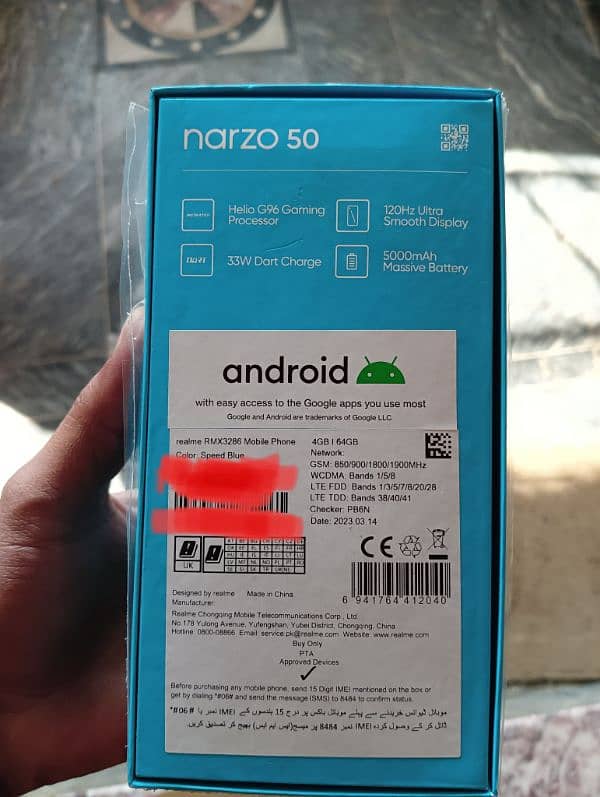 Realme Narzo 50 3