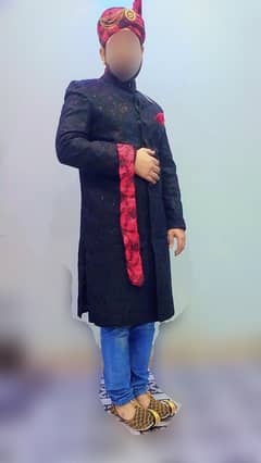 Sherwani + Qula,