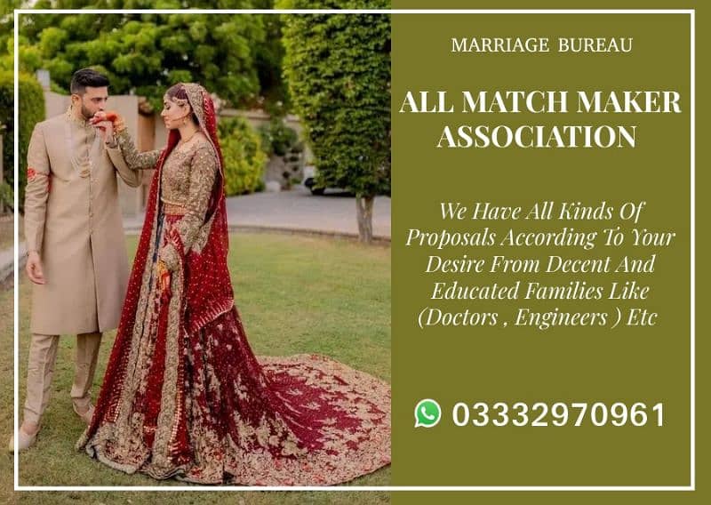 Marriage bureau ( Rishta services in Karachi ) 0