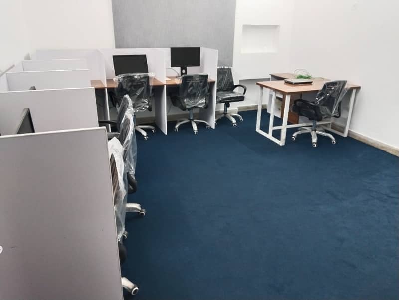 Fully independent furnished office for rent 1