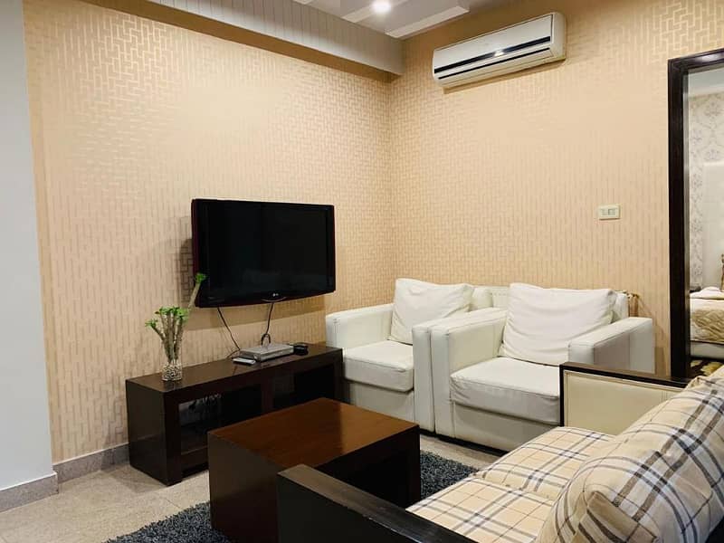 2 Bed Room Apartment Furnished Height 3 Proper Phase4 Bahria Town Rwp 3