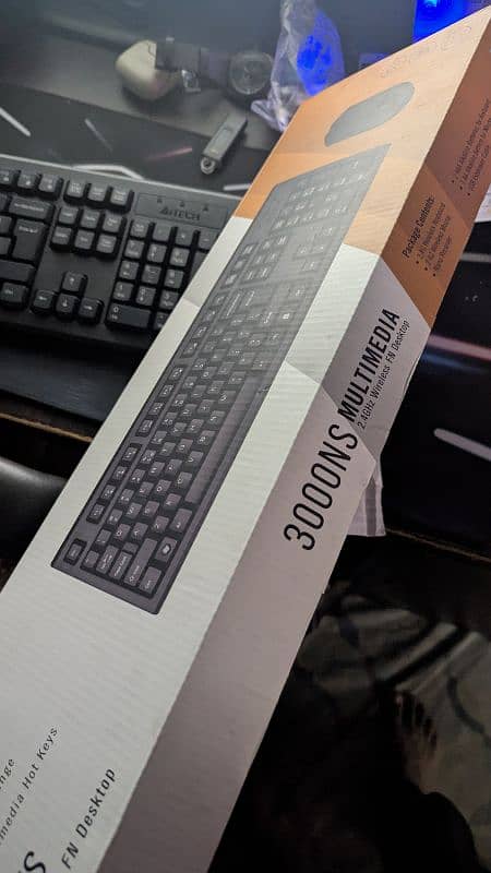 Wireless A4Tech Keyboard and Mouse combo 3