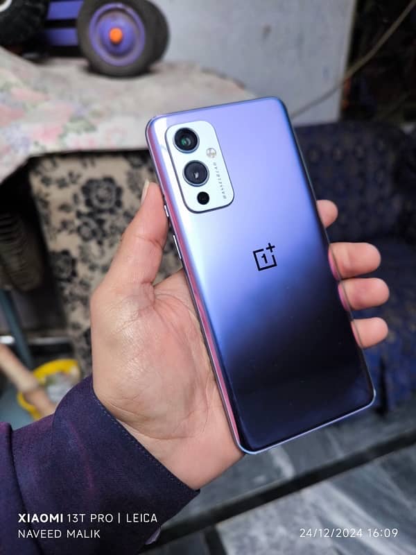 oneplus 9 8+8/128 non pta sim time full available 1