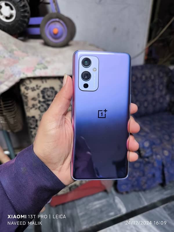 oneplus 9 8+8/128 non pta sim time full available 4