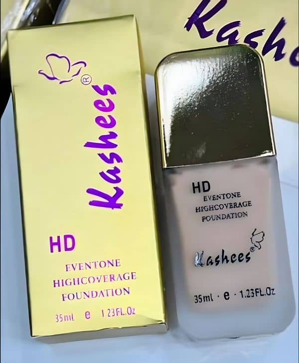 Kashee's Waterproof 24-Hour Full Coverage Foundation 0