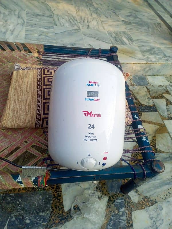 gyzer for sell. gas walaa liyaa ha isliyay electric bhej raha hu. 2