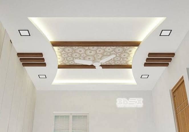 Dry wall ceiling - Plastic paris ceiling- Office Ceiling- Room ceiling 3