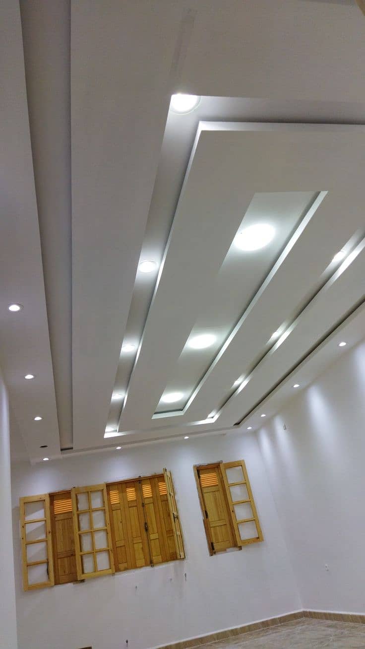 Dry wall ceiling - Plastic paris ceiling- Office Ceiling- Room ceiling 10