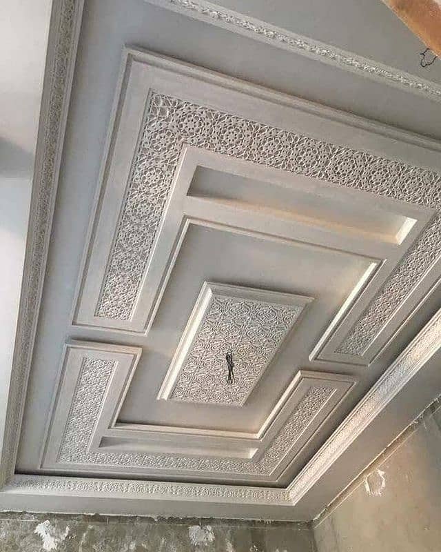 Dry wall ceiling - Plastic paris ceiling- Office Ceiling- Room ceiling 17