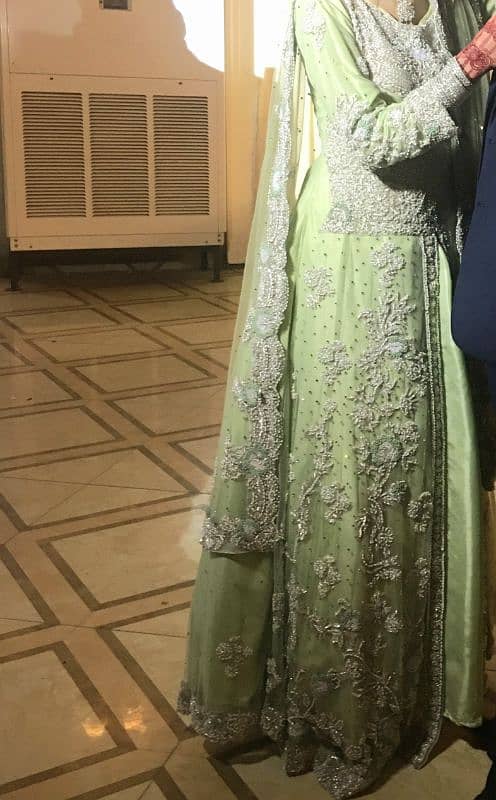 walima maxi light green | mint green maxi 1