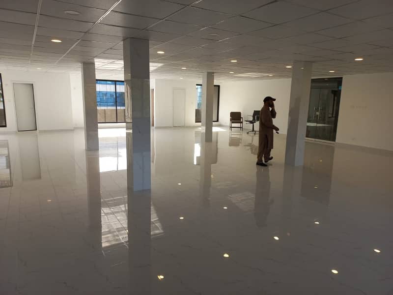 G-8 Markaz 2000 Sqft Ground Floor Beautiful Office For Rent Very Suitable For NGOs IT Telecom Software Companies And Multinational Companies Offices 2