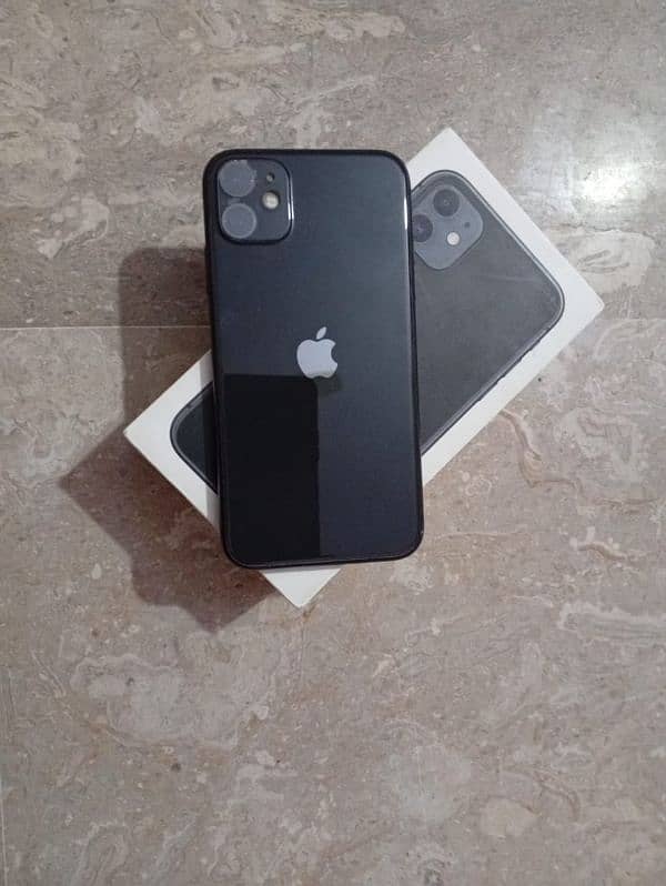 Iphone 11 with box and charger 2