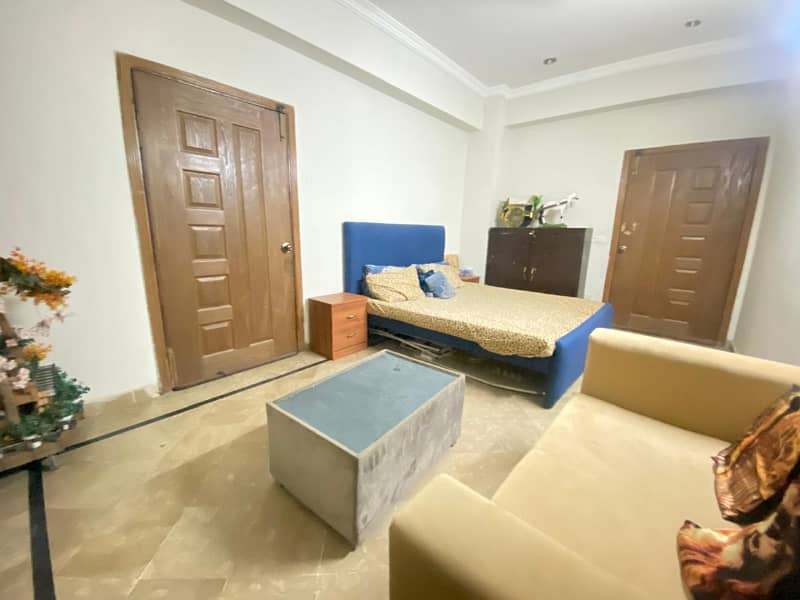 Beautiful furnished room available for rent in F-11 Islamabad, including All bills and internet. 2