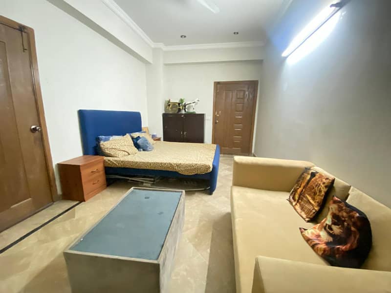 Beautiful furnished room available for rent in F-11 Islamabad, including All bills and internet. 3