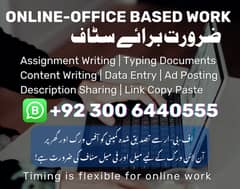 Part Time Full Time Job / Data Entry Job / Typing job /Assignment Job