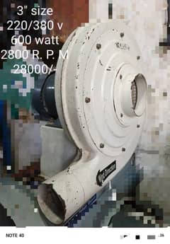 Blower/ Heavy Duty Blower/Exusteing Blower For Kitchen & Resturant use