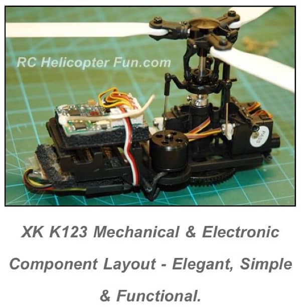 K123 RC Helicopter AS350 5