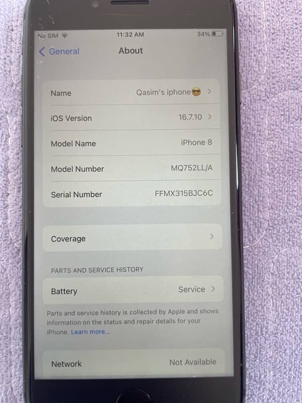 iphone 8 non pta 64 GB 6