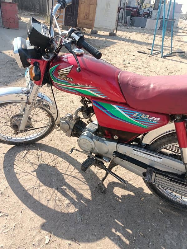 honda cd 70 Rawalpindi registred 5