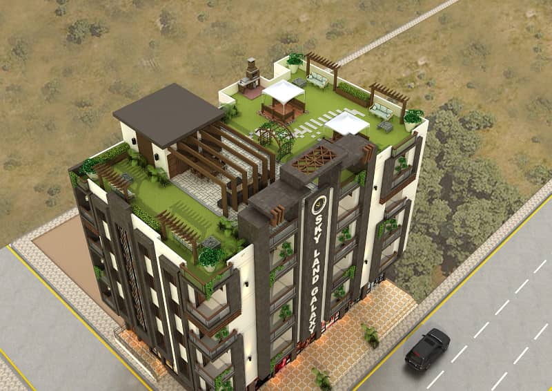 Skyland Galaxy 1 Bed Lounge Apartment On Booking With Only 2 Lacs 2