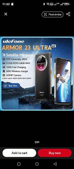 ulefone armor 23 ultra with satellite messaging