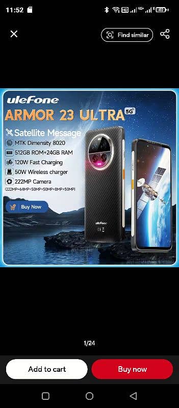 ulefone armor 23 ultra with satellite messaging 0