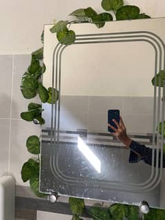 bathroom mirror