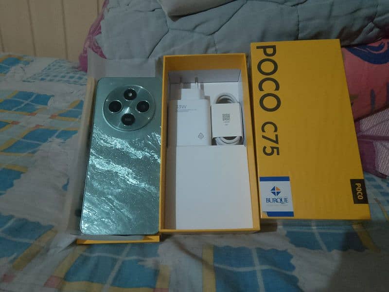 Xiaomi Poco c75 8/256 new mobile 2