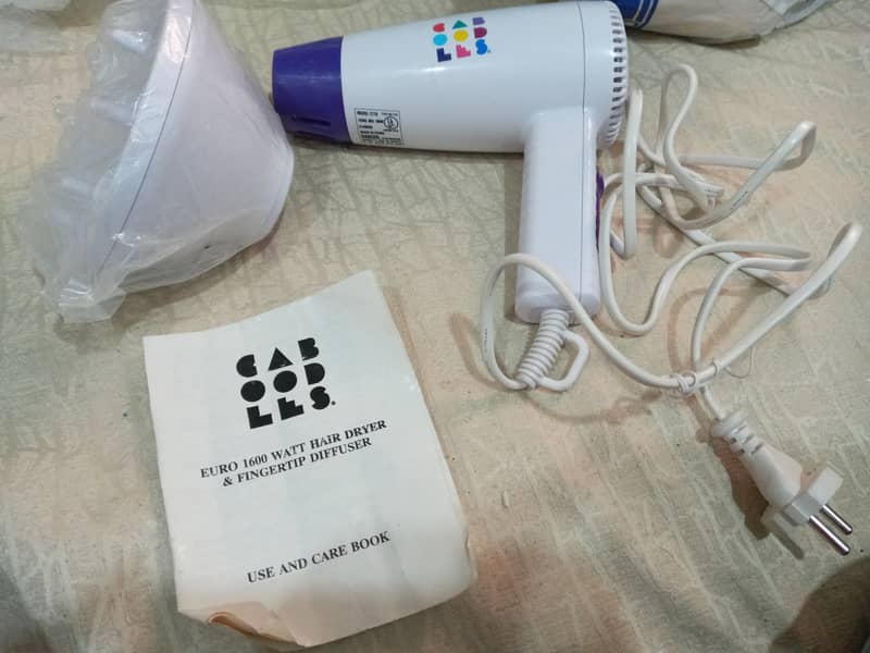 1600 watt Hair dryer for sale 0