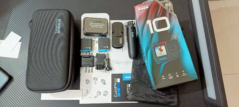 GoPro Hero 10 special accessory bundle and Volta official tripod grip 0