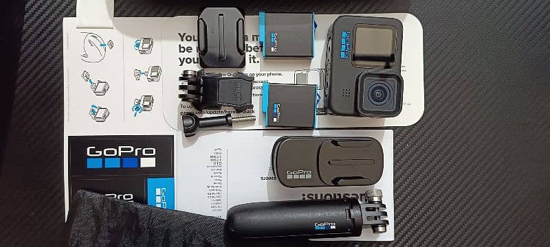 GoPro Hero 10 special accessory bundle and Volta official tripod grip 4