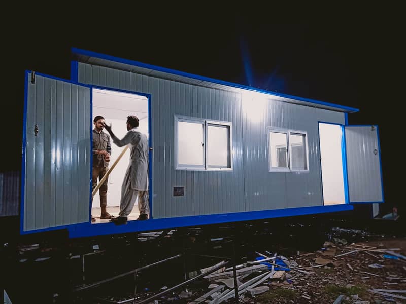 caravan container office container prefab cabin portable cafe cabins 0