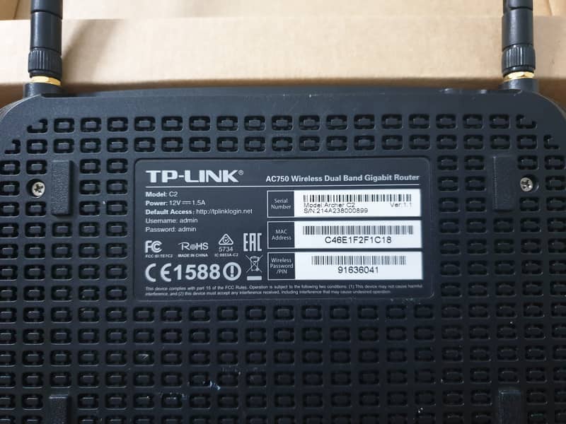 Wifi Router TPlink 5G 750MB 5