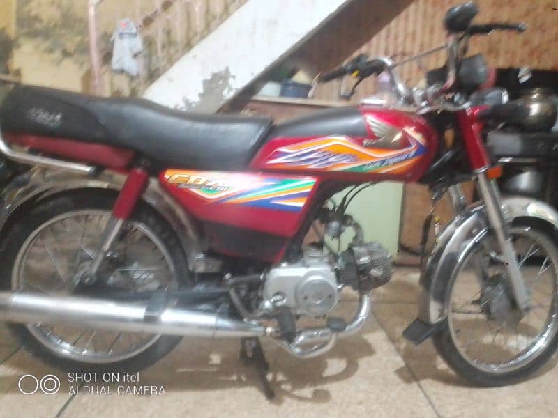 Honda CD70 2020 model in genuine condition 2