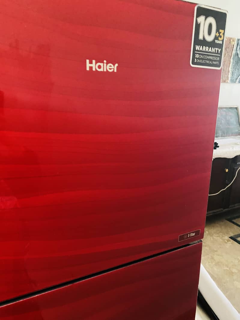 Hair brand new glass door refrigerator 4