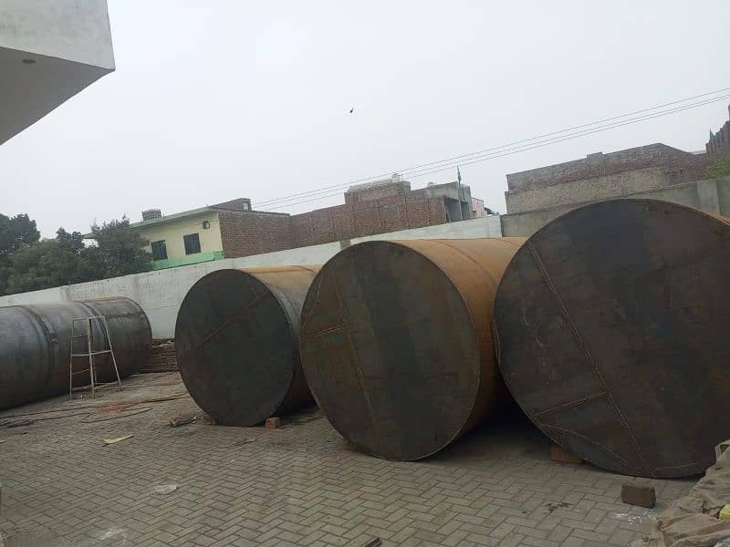 Petrol Diesel Tanks / Fuel Tanks / Petrol pump canopy, tanks 0