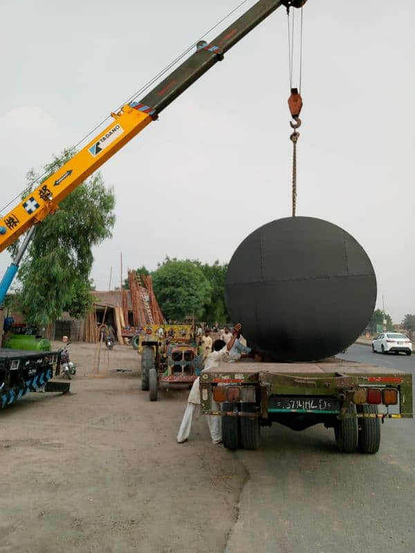 Petrol Diesel Tanks / Fuel Tanks / Petrol pump canopy, tanks 6