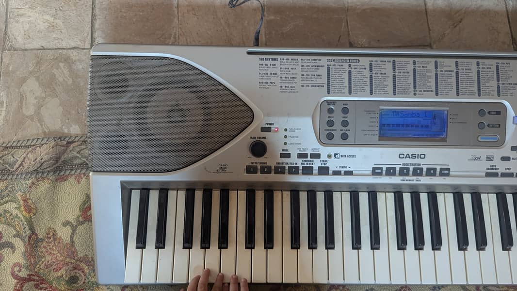 Casio ctk900 touch sensitive key bass reflect speaker 0