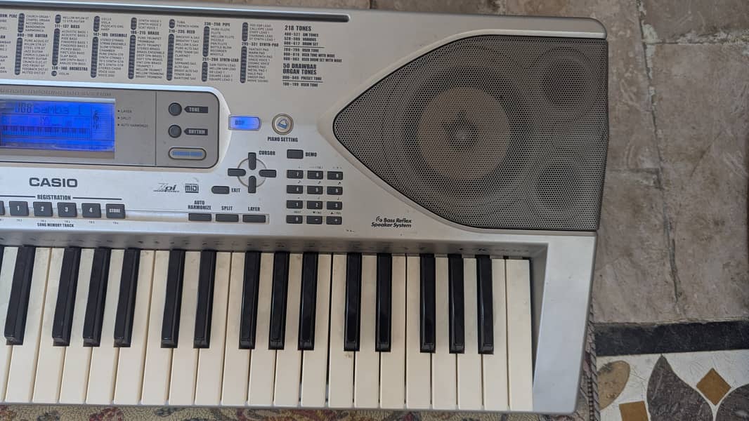 Casio ctk900 touch sensitive key bass reflect speaker 3