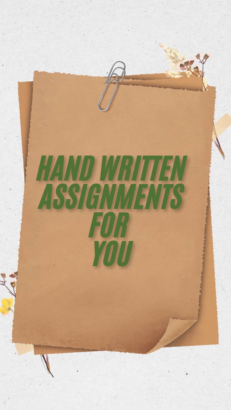 I will write assignments for you. 0