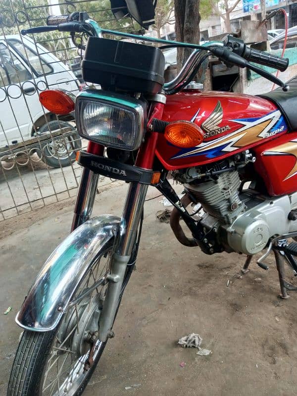 HONDA CG 125 2020 KARACHI NUMBER 5