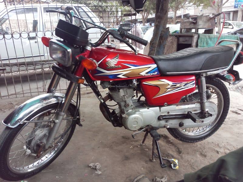 HONDA CG 125 2020 KARACHI NUMBER 6