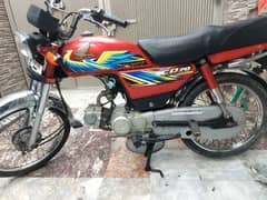 honda cd 70 red colour 03084600283