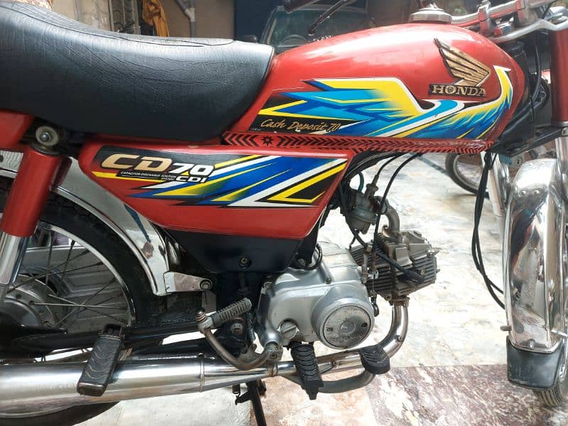 honda cd 70 red colour 03084600283 8